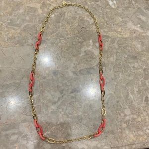 Anne Klein Pink and Gold Long Chain